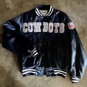 M Extremely Rare Dallas Cowboys Vintage Chalkline Jacket